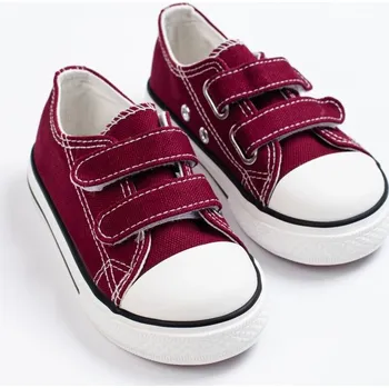 Dívčí tenisky Vico Zajímavé dětské bordové tenisky 18