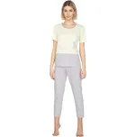 REGINA Dámské pyžamo 663 green plus XXL