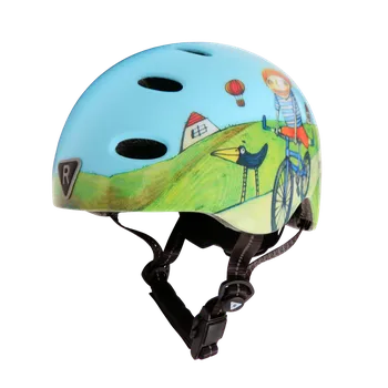 Cyklistická přilba Dětská cyklistická helma Rascal Coco Modrá