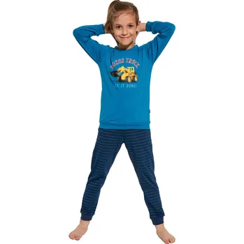 Chlapecké pyžamo CORNETTE Chlapecké pyžamo 478/117 Dozer truck 98/104