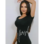 Dámské triko s krátkým rukávem HELA SIDE černé