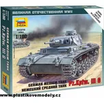 Wargames German Tank Panzer III (Zvezda 1:100)