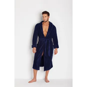 Pánský župan DKAREN Pánský župan 130 dark blue XL