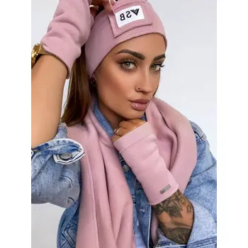 Rukavice Dámské teplákové VSB rukavice růžové