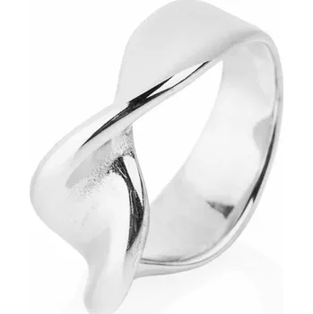 Prsten franco bene Kroucený prsten - stříbrný | 886 Velikost prstenu: 7 (56 mm)