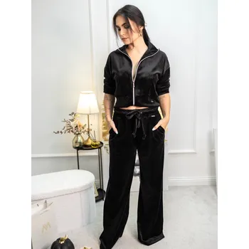 Luxusní dámská souprava VSB NORA sametová černá