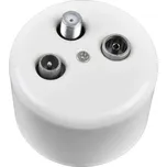 Elhard Keramik KN2012W zásuvka TV+R+SAT,bílá