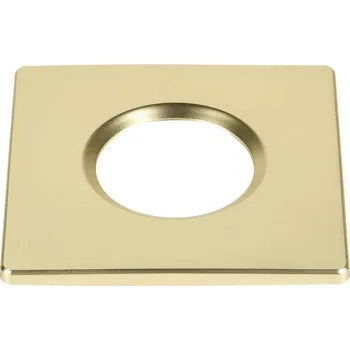 Příslušenství pro svítidlo SLV - BIG WHITE UNIVERSAL DOWNLIGHT kryt pro stropní svítidlo, IP65, hranatý, zlatý matný - BIG WHITE (SLV) LA 1008098