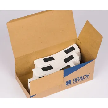 Pásek do tiskárny Brady M6-07-7593-BK / 312034, Engraved Plate Replacement Labels, 18 mm x 35 mm