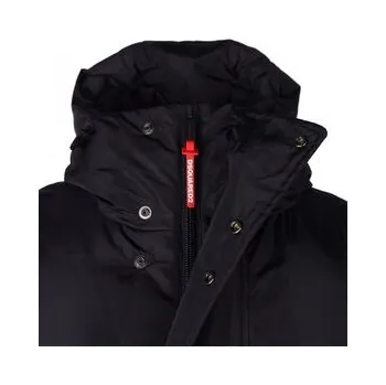 Dsquared2 Vatovaná bunda S71AN0218 S53352 900 Černá Regular Fit 54