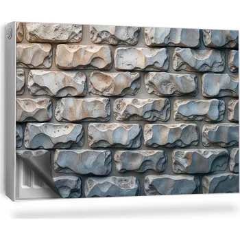 Obraz Magnetická podložka na radiátor, kryt 90 x 60 cm šedá