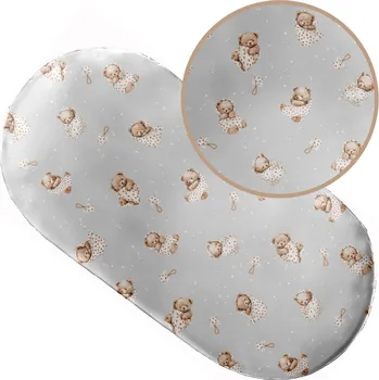 Prostěradlo PROSTĚRADLO DO KORBIČKY KOČÁRKU KOLÉBKY BAVLNA