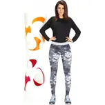 BAS BLEU Dámské sportovní legíny Code white-grey XL