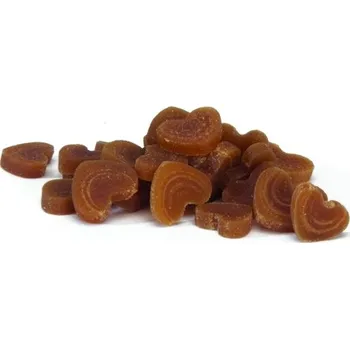 Pamlsek pro kočku Lososová srdíčka 2cm 60g