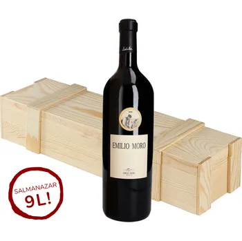 Víno Emilio Moro Salmanazar suché červené 2019 14,5% 9 l (dřevěný box)