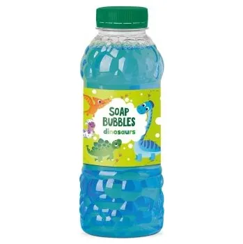 Bublifuk Majjam Náplň do bublifuku 450 ml - Dinosaurus, v plastové lahvi