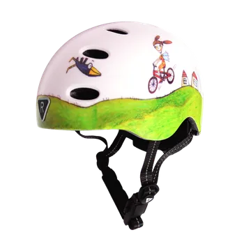 Cyklistická přilba Dětská helma Rascal Coco Růžová