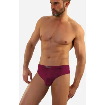 Slipy Pánské slipy SM03 - Sesto Senso bordó XL
