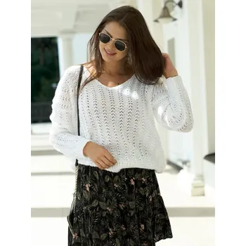 Dámský svetr Dámský svetr AUREL white