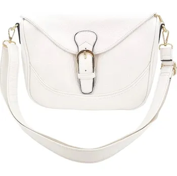 MANDOLINE Luxusní bílá dámská malá kabelka 3IUXW