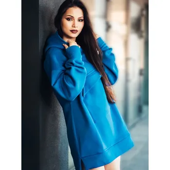 Dámská mikina Dámská oversize mikina VSB WELLA blue