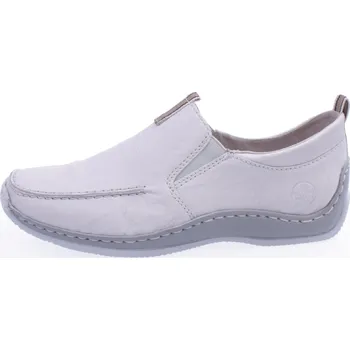 Dámské polobotky Boty Rieker RR779 béžové dámské kožené polobotky Velikost: 41