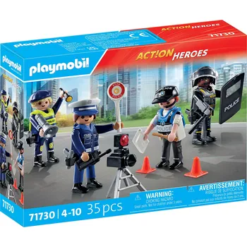 Stavebnice PLAYMOBIL® 71730 Sada figurek Policie