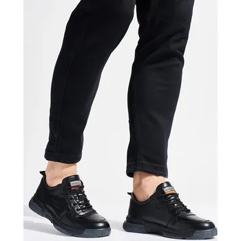 Pánské polobotky Výborné polobotky pánské černé 45