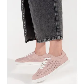 Dámské tenisky Goodin Krásné světle růžové dámské tenisky bez podpatku 36