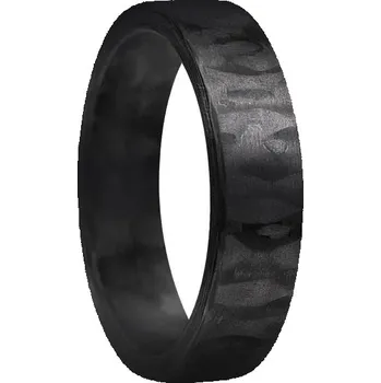 Prsten SWEPOL Dámský karbonový snubní prsten, šíře 5 mm - velikost 55 - CR200-5-55