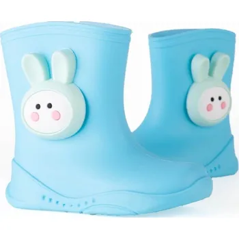 Dívčí obuv Praktické modré dětské holínky bez podpatku 29