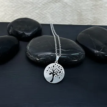 Náhrdelník Atelier Fantazie - Náhrdelník z oceli LVII - Strom života - 44057