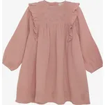 Minymo dívčí bavlněné šaty 123857 - 4704 Velikost: 86 MUŠELÍN