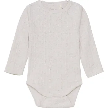 Kojenecký body Fixoni dětské žebrované body 422912 - 1702 Velikost: 68 GOTS