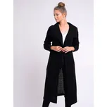 Pletený kardigan dlouhý HAZEL černý