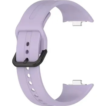 Příslušenství k chytrým hodinkám eses Silikonový řemínek pro Xiaomi Redmi Watch 4, 5, 6 a Smart Band 8 Pro a 9 Pro - Fialový