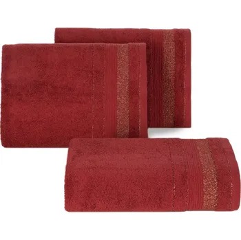 Ručník ArtFir Ručník APRIL 13 | bordó 30 x 50 cm