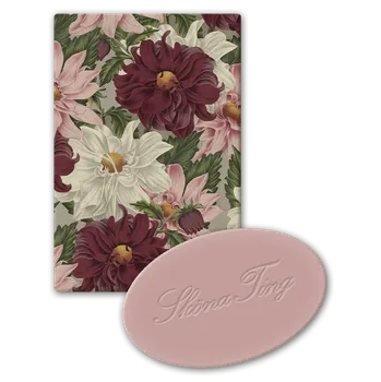 Mýdlo Sköna Ting, Švédsko Sköna Ting - Dárkové mýdlo Purple Dahlias 25 g