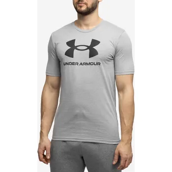 Pánské tričko Pánské tričko Under Armour Sportstyle Logo šedé 1382911 035 M