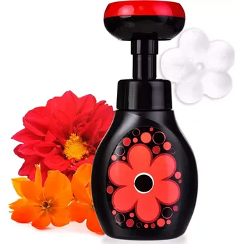 Mýdlo Pěnové mýdlo na ruce i tělo s veselým napěňovačem, květinová vůně DAISY FLOWER 300ml