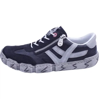 Dámské polobotky Boty Rieker RR363 černé dámské kožené tenisky Velikost: 39