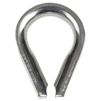 Lano Očnice DIN 6899B nerez A4 Průměr lana: 3