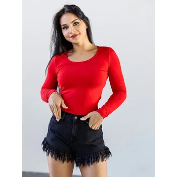 Dámské tričko Dámské tílko s dlouhým rukávem VS-DN 1902 LENA červená