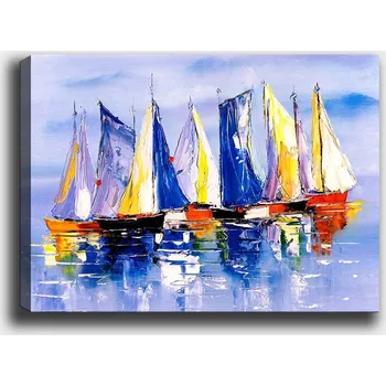 Obraz ASIR Obraz na plátně 70 x 100 cm Plachetníce