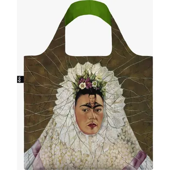 Nákupní taška Skládací nákupní taška LOQI FRIDA KAHLO Self Portrait as a Tehuana