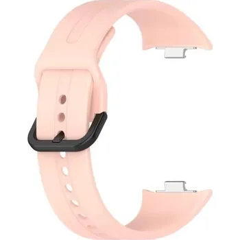 Příslušenství k chytrým hodinkám eses Silikonový řemínek pro Xiaomi Redmi Watch 4, 5, 6 a Smart Band 8 Pro a 9 Pro - Světle růžová