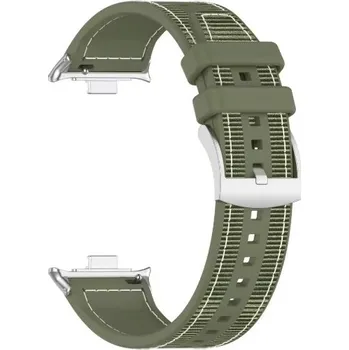 Ostatní příslušenství k chytrým hodinkám eses Silikonový řemínek pro Xiaomi Watch 4, 5, 6 a Smart Band 8 Pro a 9 Pro - Zelený