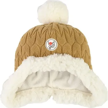 Čepice LODGER Čepička Hatter Empire Fleece Dark Honey