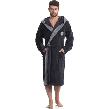 Pánský župan L&L Pánský župan George graphite XXL