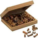 Philos Sada 12 hlavolamů v dřevěném kufříku